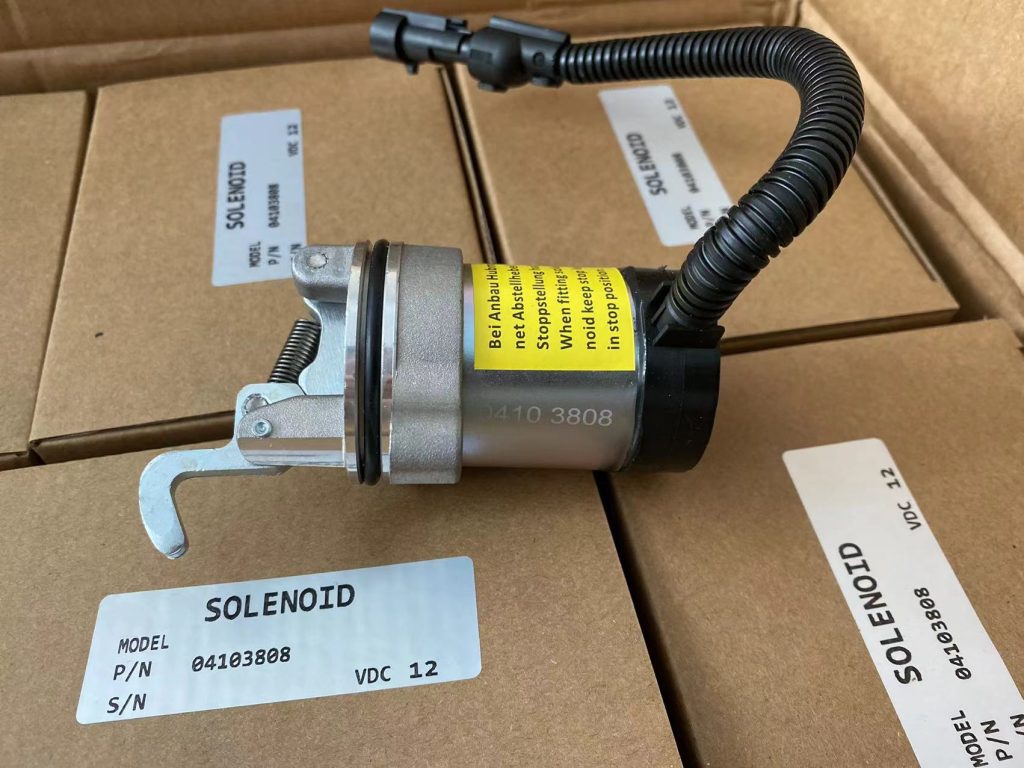 Fuel Shutoff Solenoid Valve 04103812 04103808 F- Deutz F3L F3M F4L F4M 1011 2011 758910209296 - 3